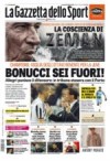 prima pagina gazzetta dello sport