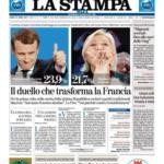 prime pagine la stampa