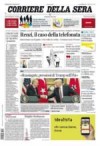 prime pagine corriere della sera