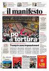 prime pagine il manifesto