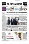 prime pagine il messaggero