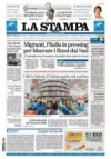 prime pagine la stampa