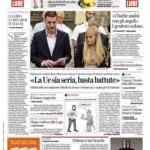 prime pagine corriere della sera