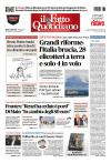 prime pagine il fatto quotidiano