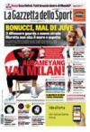 prime pagine gazzetta dello sport