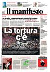 prime pagine il manifesto