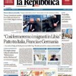 prime pagine la repubblica