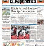 prime pagine la repubblica