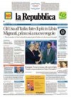 prime pagine la repubblica