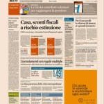 prime pagine sole 24 ore