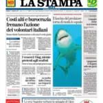 prime pagine la stampa