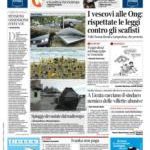 prime pagine corriere della sera