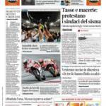 prime pagine corriere della sera