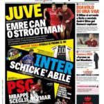 prime pagine gazzetta dello sport