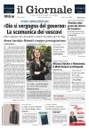 prime pagine il giornale