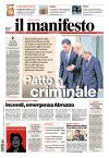 prime pagine il manifesto