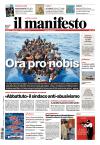 prime pagine il manifesto