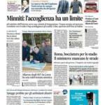 prime pagine il messaggero