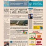 prime pagine sole 24 ore