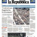 prime pagine la repubblica
