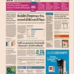 prime pagine sole 24 ore