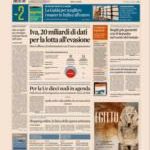 prime pagine sole 24 ore