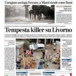 prime pagine la stampa