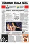 prime pagine corriere della sera