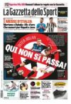 Prime pagine gazzetta dello sport