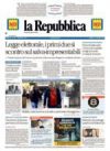 prime pagine la repubblica