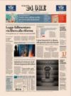 prime pagine il sole 24 ore