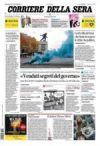 Prime pagine Corriere della Sera