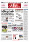 prime pagine il fatto quotidiano