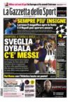 Prime pagine La Gazzetta dello Sport