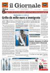 prime pagine il giornale