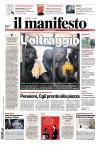 prime pagine il manifesto