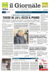 Prime pagine Il Giornale