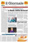 Prime pagine Il Giornale
