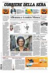 Prime pagine Corriere della Sera