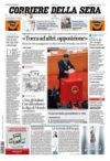 Prime pagine Corriere della Sera