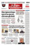 Prime pagine Il Fatto Quotidiano
