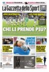 Prime pagine La Gazzetta dello Sport