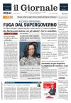 Prime pagine Il Giornale