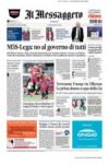Prime pagine Il Messaggero
