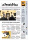 Prime pagine La Repubblica