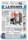 Prime pagine La Stampa