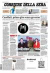 Prime pagine Corriere della Sera