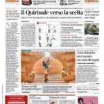 Prime pagine Corriere della Sera