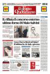 Prime pagina Fatto Quotidiano