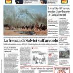 Prime pagine Corriere della Sera